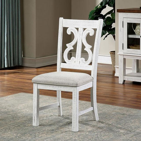 Auletta Transitional Side Chair (2/CTN) - Furniture World