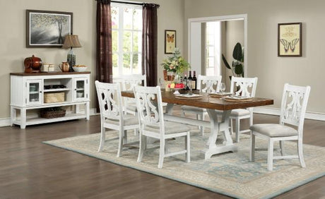 Auletta Transitional Side Chair (2/CTN) - Furniture World