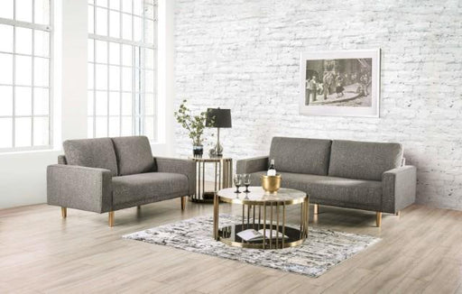 ELVERUM Sofa, Charcoal Gray - Furniture World