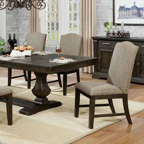 Faulk 7 Pc Dining Table Set - Furniture World
