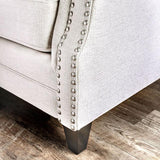Giovanni Beige/Blue Sofa
