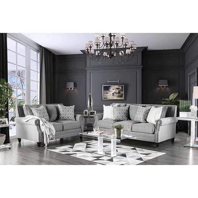 Giovanni Gray Sofa - Furniture World
