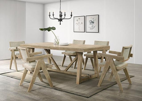 Guisborough 7 Pc Dining Table Set - Furniture World