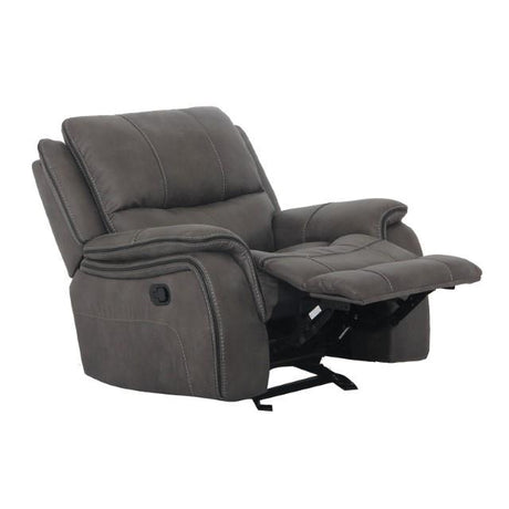 HENRICUS Glider Recliner, Dark Gray - Furniture World