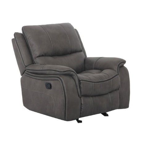 HENRICUS Glider Recliner, Dark Gray - Furniture World