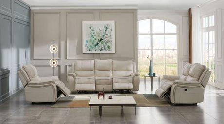 HENRICUS Glider Recliner, Beige - Furniture World