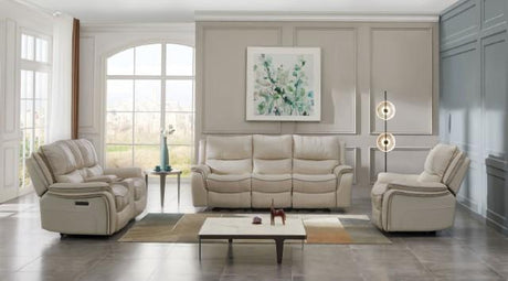 HENRICUS Glider Recliner, Beige - Furniture World