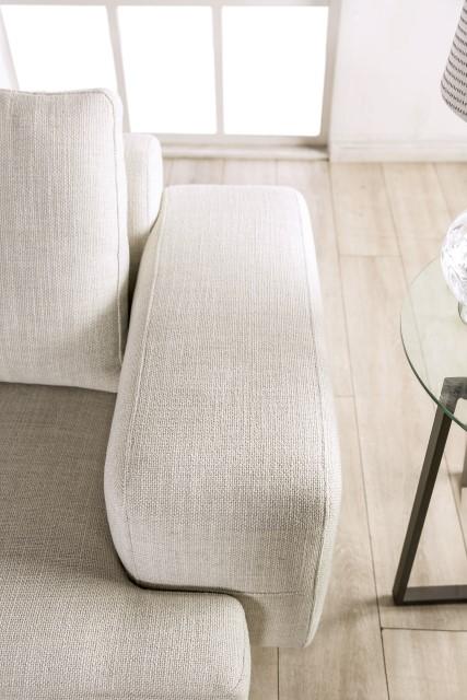 Baerum Sectional, Left & Right Chaise Beige & Gray