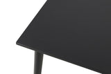 Beale Dining Table Walnut & Black