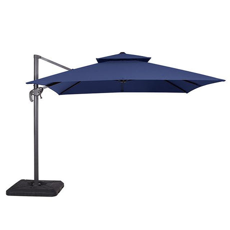 Hero 10 Ft Square Umbrella w/ Double Top + 37" Large Base - Furniture World