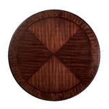 Bellagio Brown Cherry Round Dining Table - Furniture World
