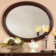 Bellagio Brown Cherry Mirror - Furniture World