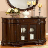 Bellagio Brown Cherry Mirror - Furniture World