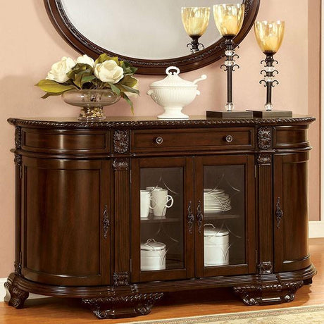Bellagio Brown Cherry Server - Furniture World