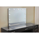 Valentina Vanity Set White & Dark Gray