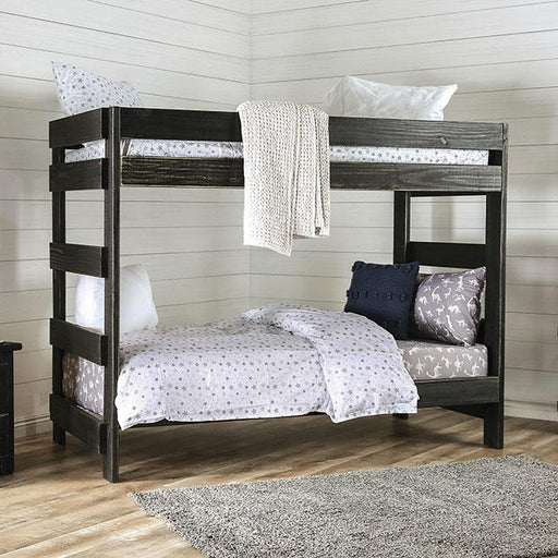 ARLETTE T/T Bunk Bed w/ 2 Slat Kits (*Mattress Ready) - Furniture World