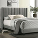 KAILEY Queen Bed, Light Gray image