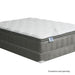 STORMIN White/Gray 13" Euro Pillow Top Mattress, E.King - Furniture World