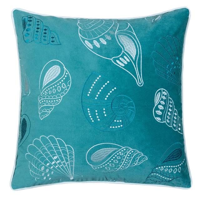 Sally Teal 20" X 20" Pillow, Teal image