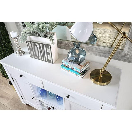 Kaliyah Antique White Server - Furniture World