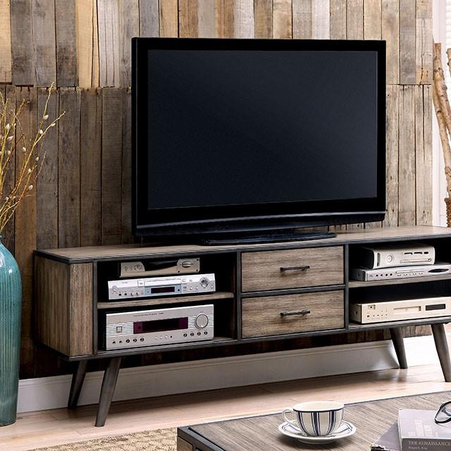 Vilhelm II Gray 72" TV Console - Furniture World