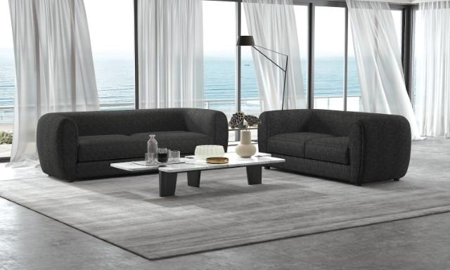 VERDAL Loveseat, Black - Furniture World