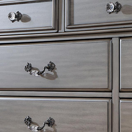 SYRACUSE Chest, Gray - Furniture World
