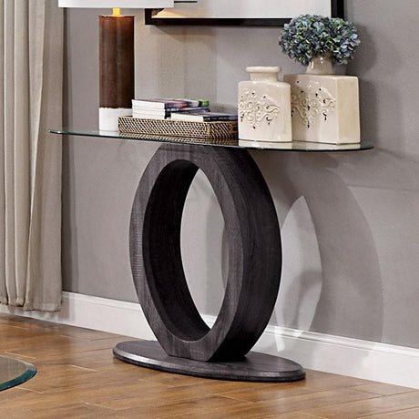 Lodia Gray Sofa Table - Furniture World