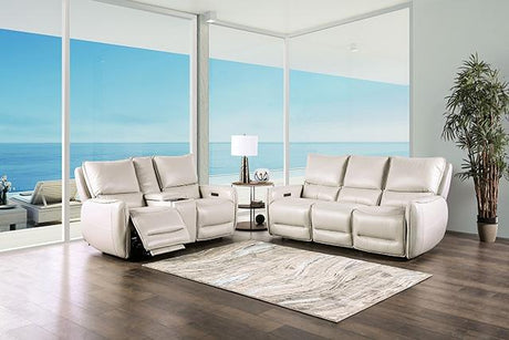 PHINEAS Power Sofa, Beige - Furniture World