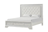 Stella Mia 4 Pc 5 Pc Queen Bedroom Set White - Furniture World