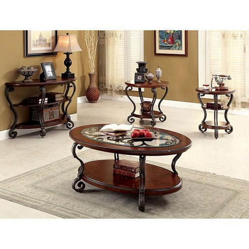 MAY Brown Cherry End Table image