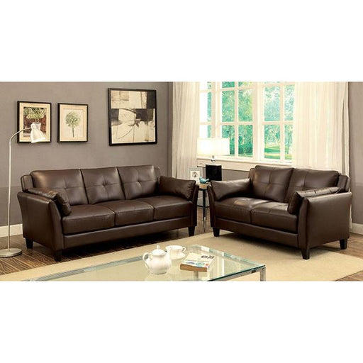 YSABEL Brown Sofa, Brown (K/D) image