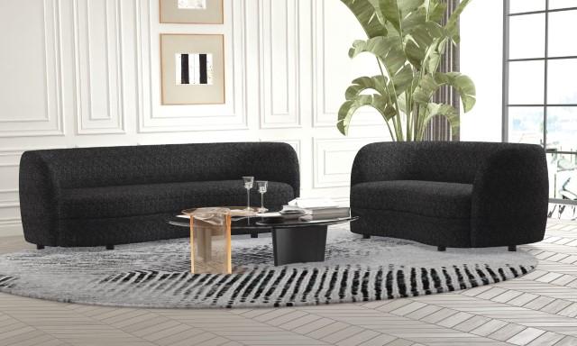 VERSOIX Sofa, Black - Furniture World