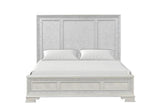 Stella Mia 4 Pc 5 Pc Queen Bedroom Set White - Furniture World