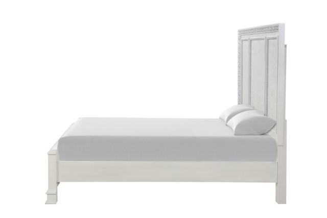 Stella Mia 4 Pc 5 Pc Queen Bedroom Set White - Furniture World