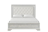 Stella Mia 4 Pc 5 Pc Queen Bedroom Set White - Furniture World