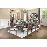 ARCADIA Rustic Natural Tone/ Ivory Arm Chair (2/CTN) - Furniture World