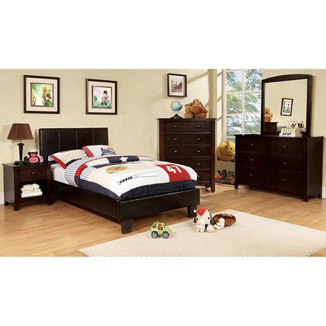 Winn Park Cal.King, E.King, Twin, & Full Bed Chrome, Gray, Brown, & Chrome - Furniture World
