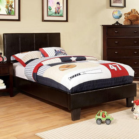 Winn Park Cal.King, E.King, Twin, & Full Bed Chrome, Gray, Brown, & Chrome - Furniture World