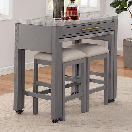 WHITEHALL Counter Ht. Table - Furniture World