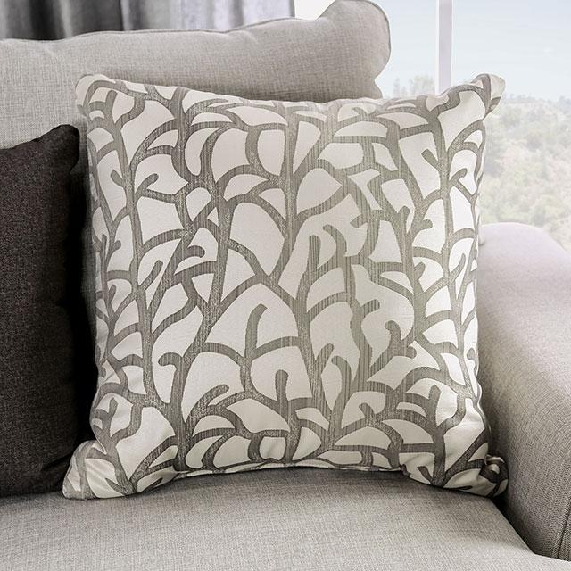 PICOTEE Sofa, Light Gray/Black - Furniture World