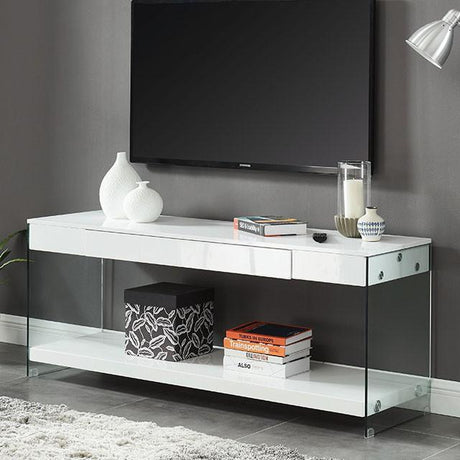 Sabugal White 60" TV Stand - Furniture World