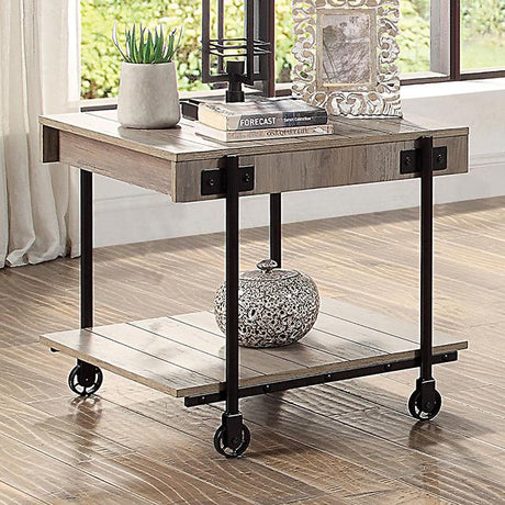 LOBB End Table, Natural Tone - Furniture World