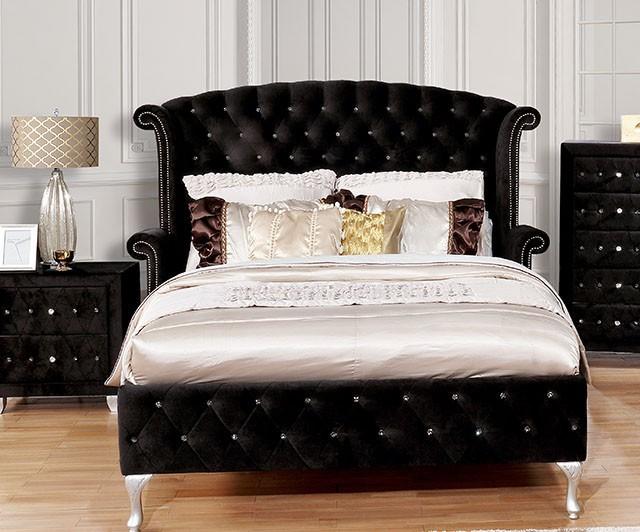 Alzire Black Cal.King Bed image