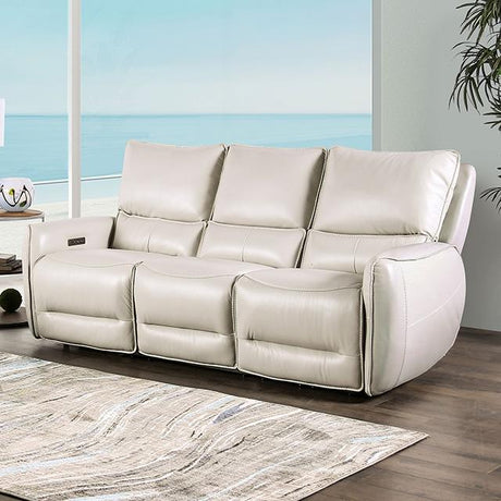 PHINEAS Power Sofa, Beige - Furniture World
