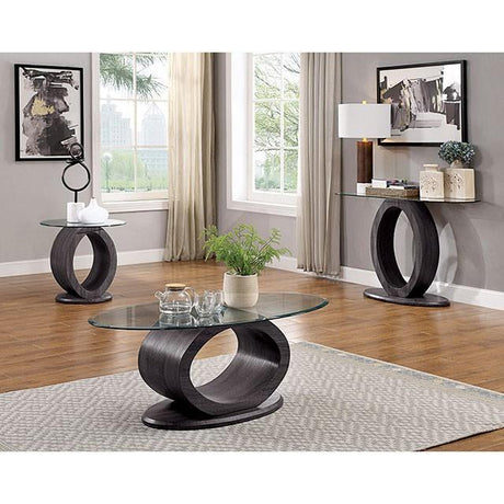 Lodia Gray End Table - Furniture World