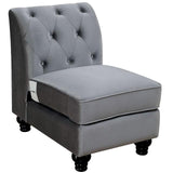 Jolanda Left Armless Chair