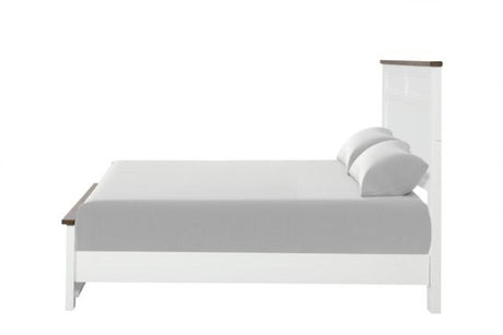 Bed Pinetop Blue & White - Furniture World