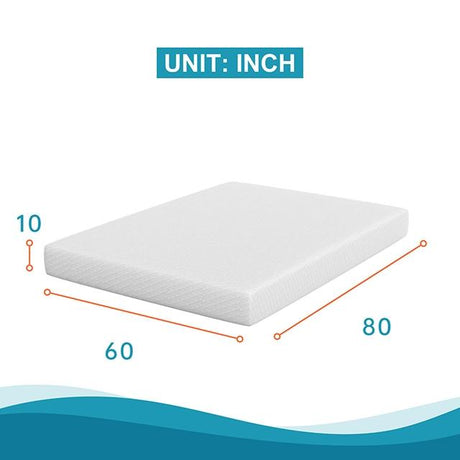Artemisia 10" E.King, Full, Twin, & Queen Memory Foam Mattress - Furniture World