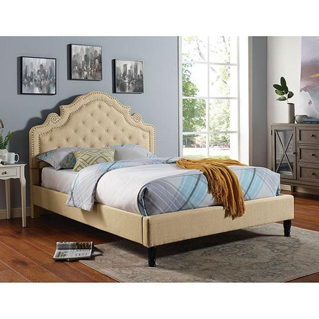 Aubree Cal.King & E.King Bed - Furniture World